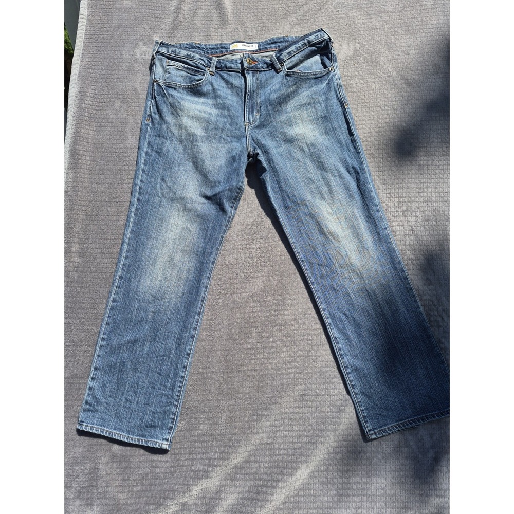 Lee Modern Series Straight Fit Mens Blue Jeans 40x30